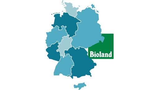 Bioland Landesverbände Deutschland-Karte